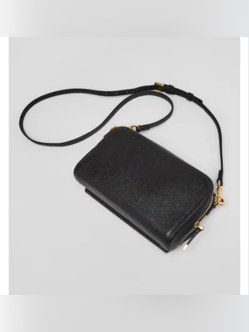 *NWT* Christian Dior Caro Double Pouch Pebbled Leather crossbody bag - Picture 4 of 7